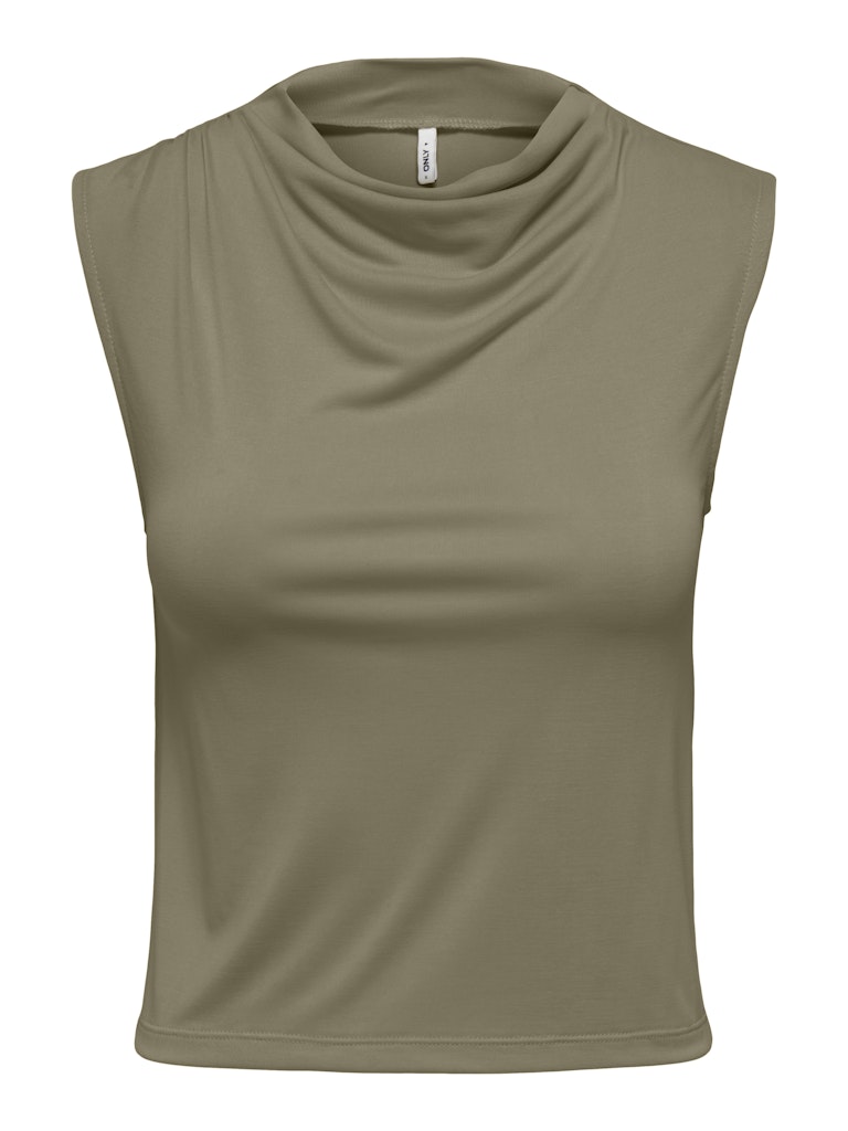 Onlhannah S/l Waterfall Top Jrs - Olijf
