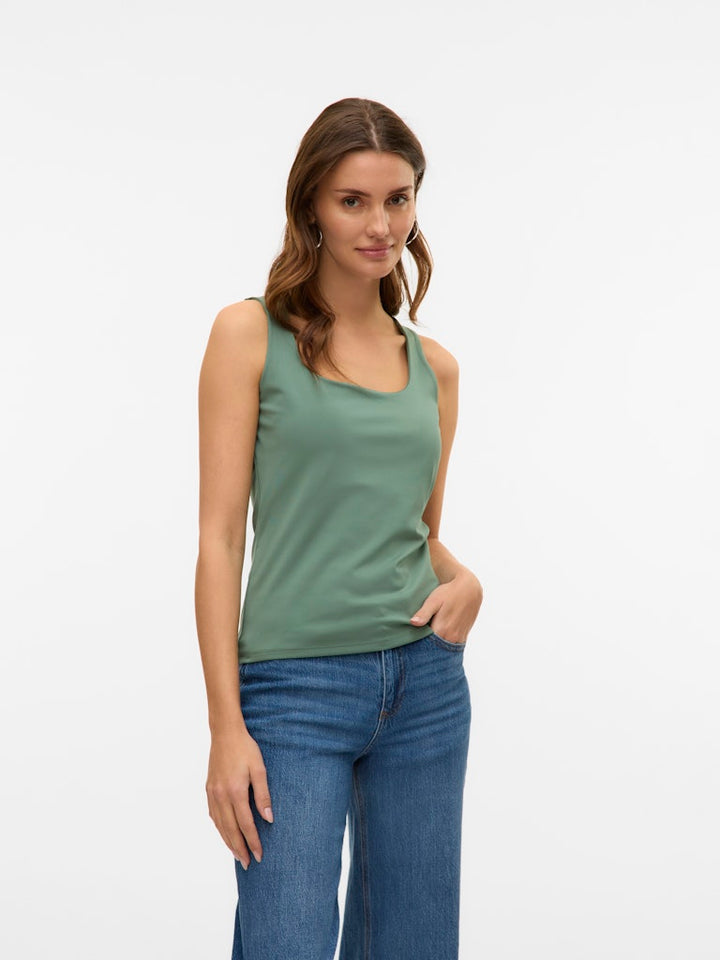 Vmmillion Sl Square Top 2-way Jrs N - Oud Groen