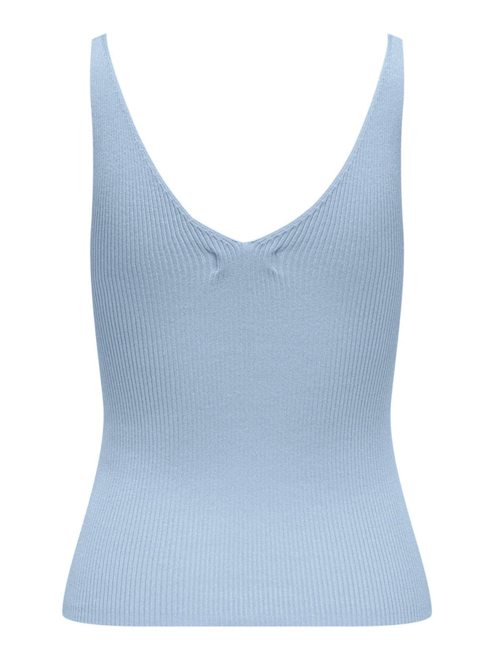 Jdynanna S/l Top Knt Noos - Lichtblauw