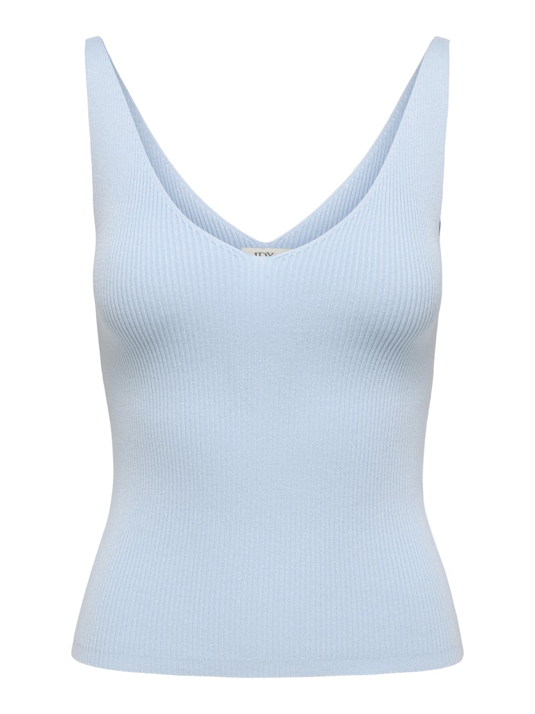 Jdynanna S/l Top Knt Noos - Lichtblauw