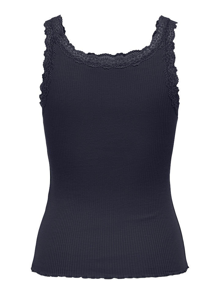 Onlsara Sharai Lace Tank Top - Navy
