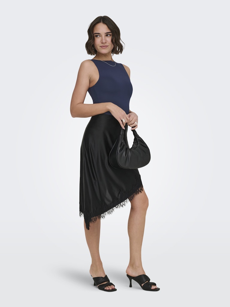 Onlea S/l 2-ways Fit Top Jrs Noos - Navy