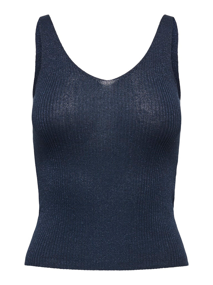 Jdybodilla Lurex S/l Top Knt - Navy