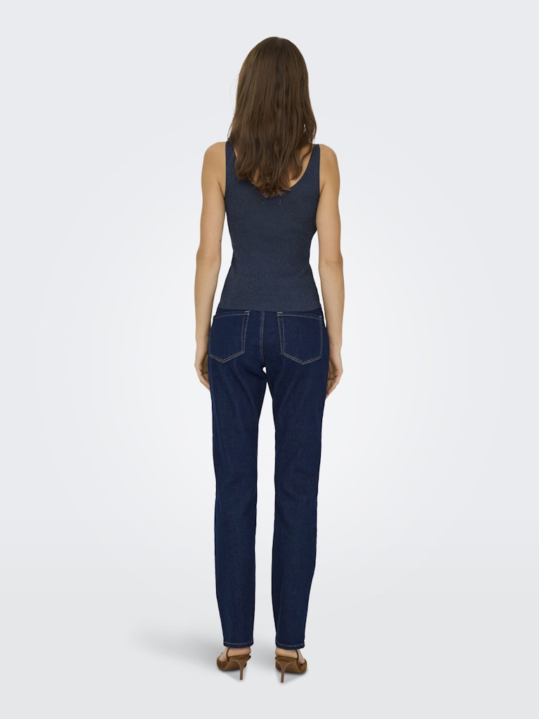 Jdybodilla Lurex S/l Top Knt - Navy