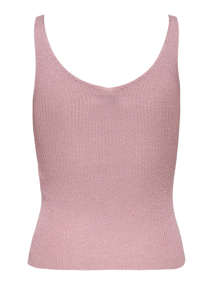 Jdybodilla Lurex S/l Top Knt - Oud Roze