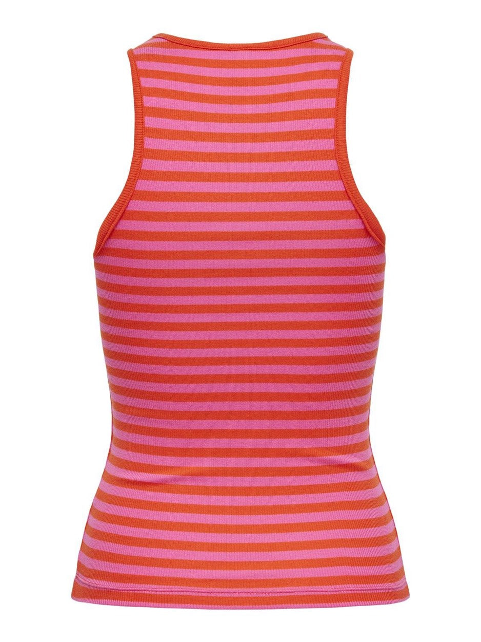Onlany Life S/l Top Jrs - Roze Dessin