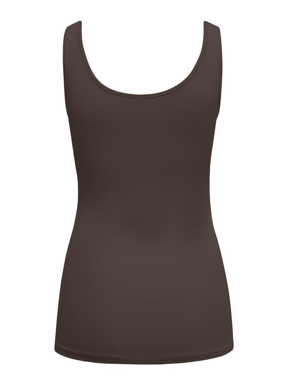 Onllive Love S/l Tank Top Noos - Bruin