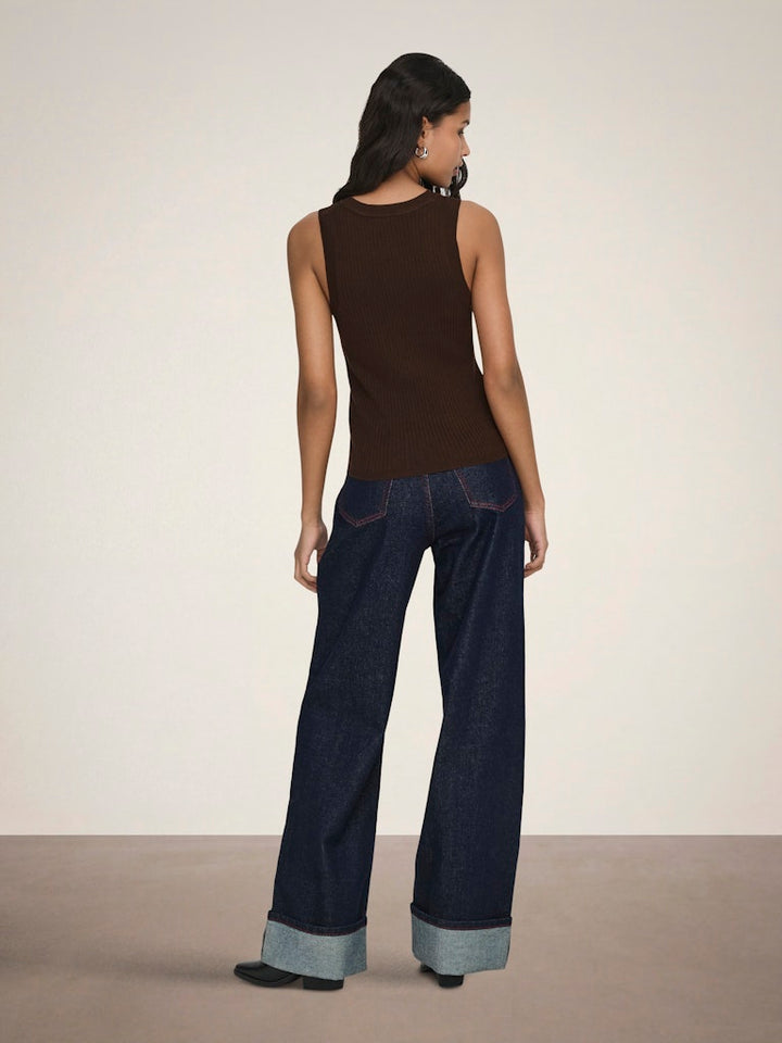 Jdyaya Tank Top Knt Noos - Bruin