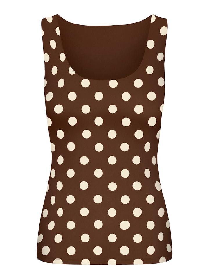 Onllone Aop 2-way Sl Top - Bruin Dessin