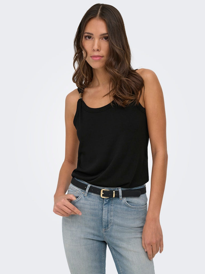 Jdyuffa S/l Top Jrs Noos - Zwart