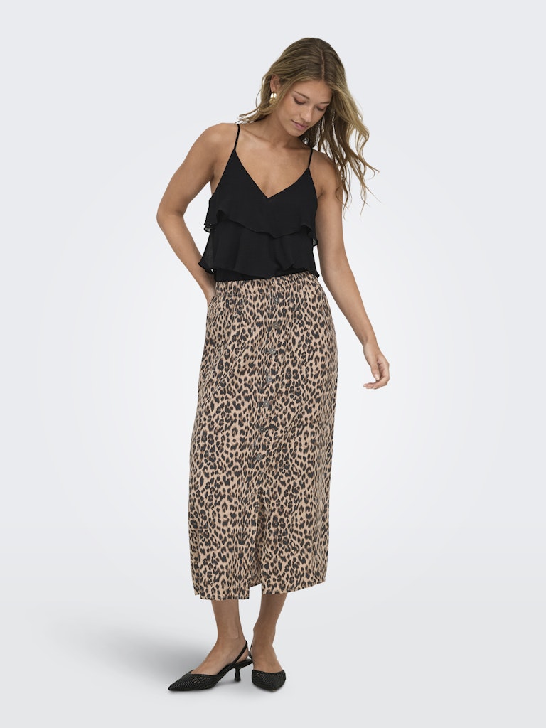 Onllinn Life Flounce Singlet Wvn Noos - Zwart