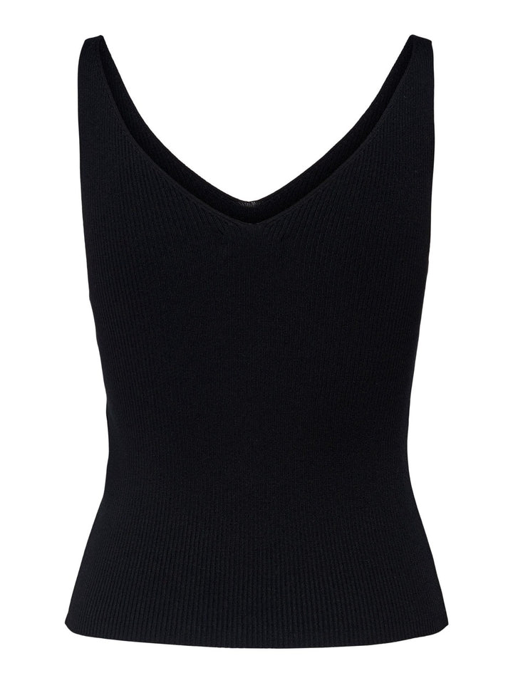 Jdynanna S/l Top Knt Noos - Zwart