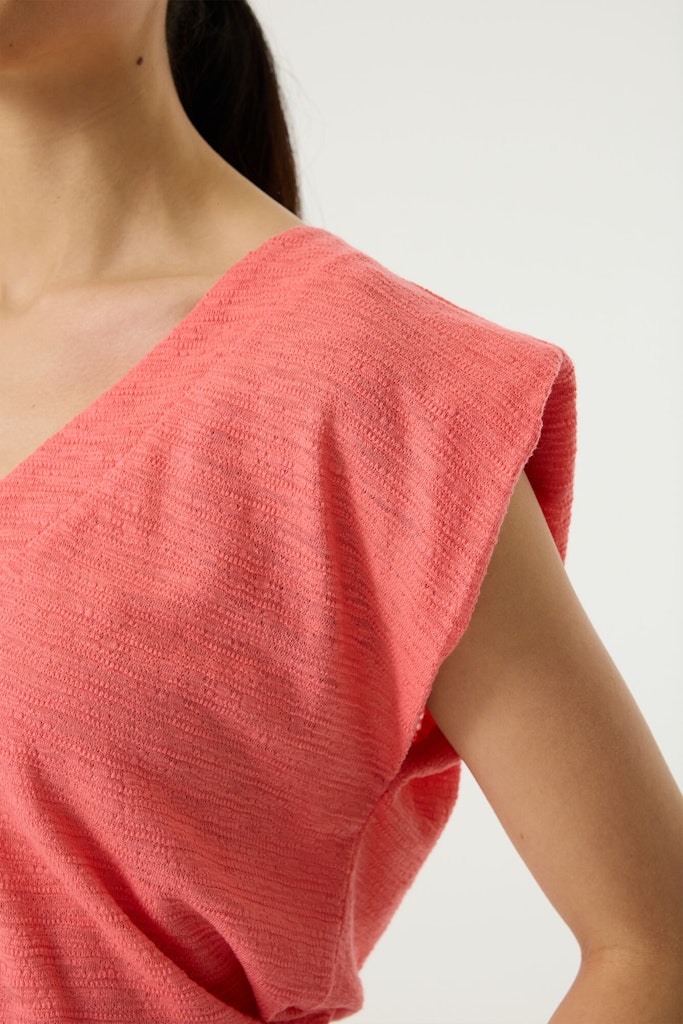 Garcia - Tops - 4381.42.0001 - Koraal Rood