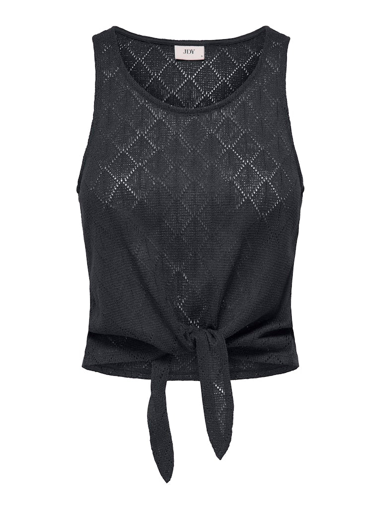 Jdyviola Life S/l Knot Top Jrs - Zwart