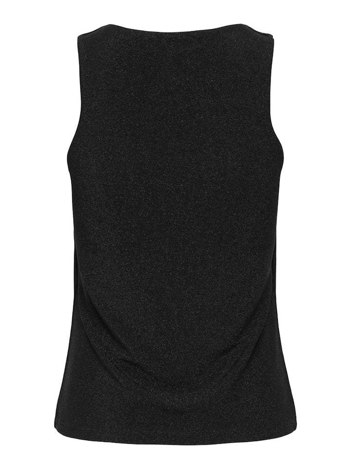 Jdyanni S/l O Neck Tank Top Jrs Dia - Zwart