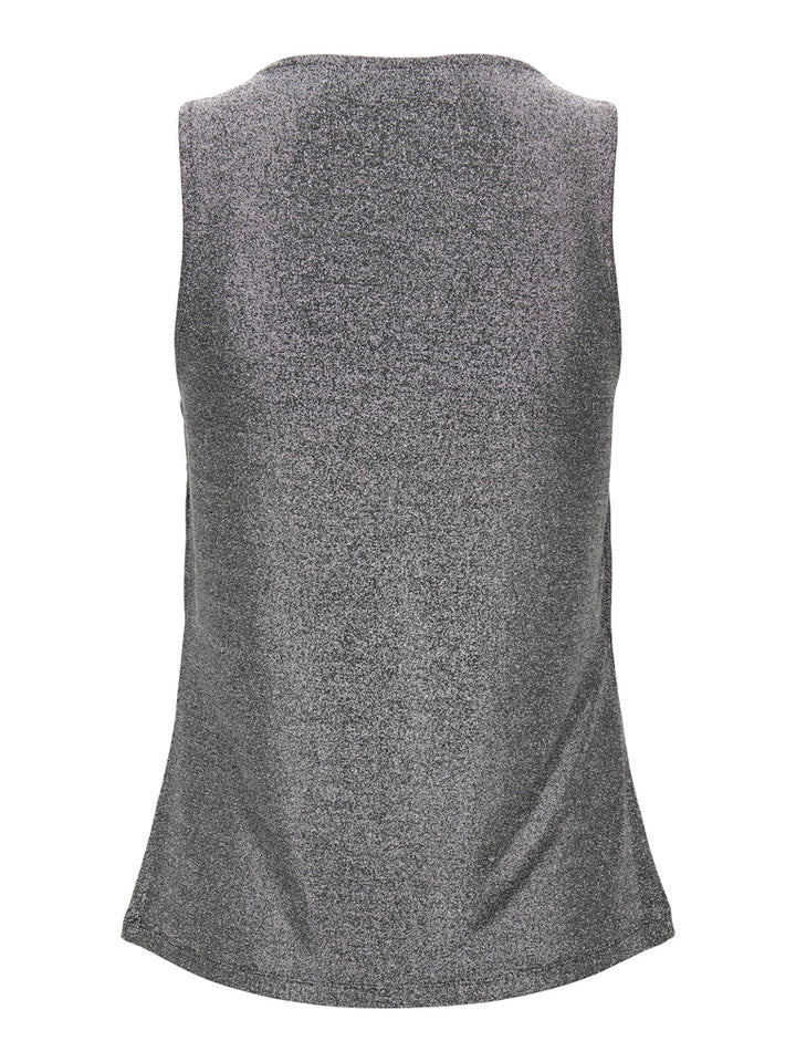 Jdyanni S/l O Neck Tank Top Jrs Dia - Zilverkleurig