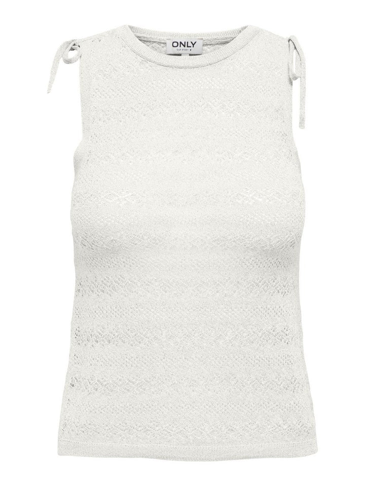 Onlaggie Sl Glitter O-neck Knt - Zilverkleurig