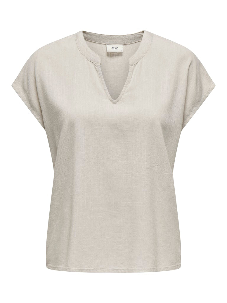 Jdycaya Lion Linen S/s Top Wvn Dia - Kit