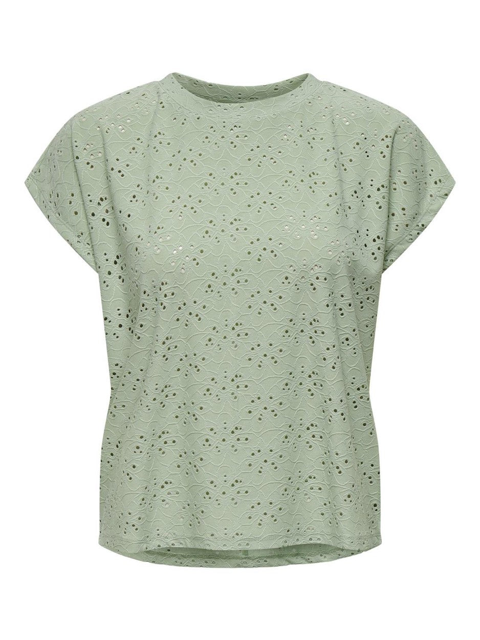 Onlsmilla S/s Top Jrs Noos - Mint