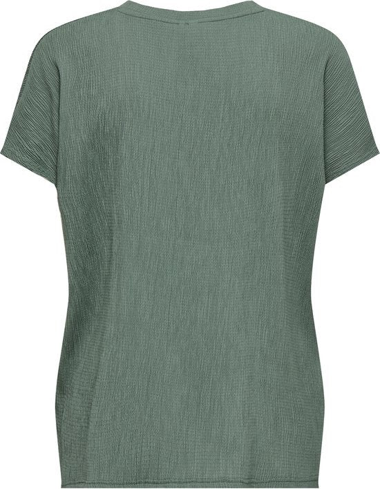 Onlkaylie Ss Structure Top Pnt - Olijf
