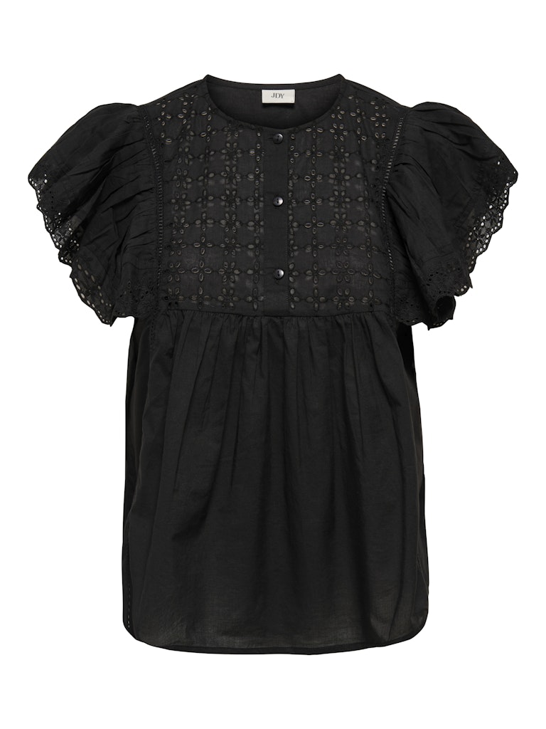 Jdysigga S/s Top Wvn - Zwart