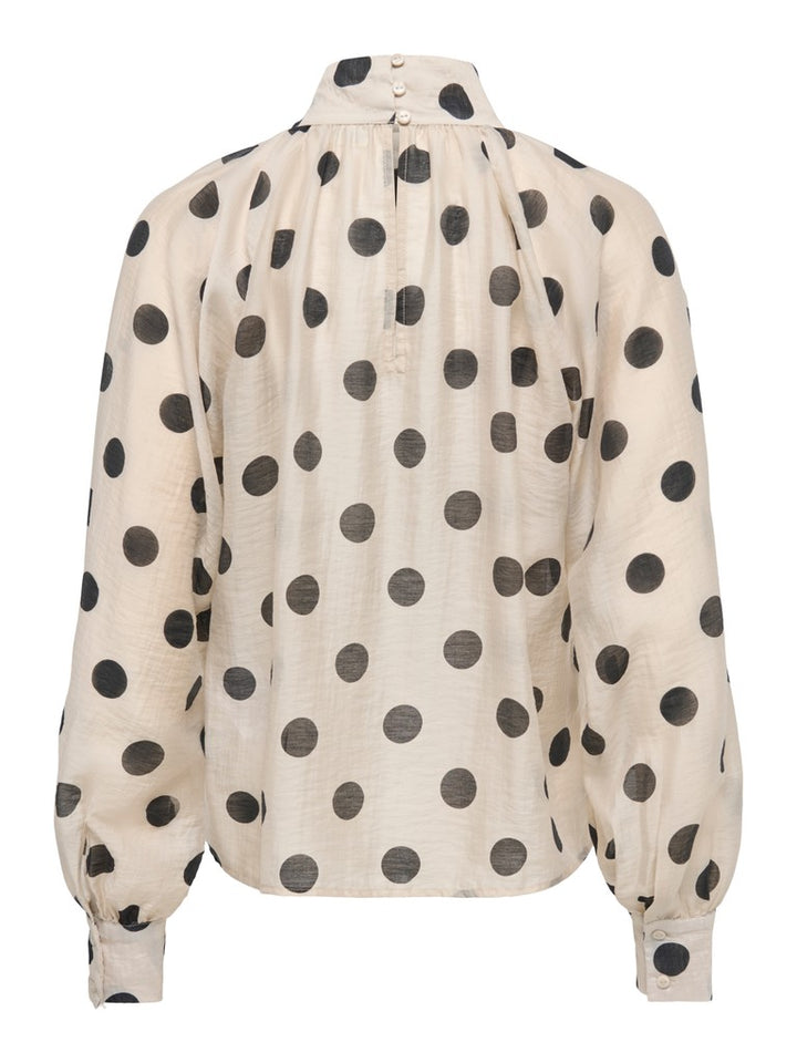 Jdyfay L/s Top Wvn - Zand Dessin