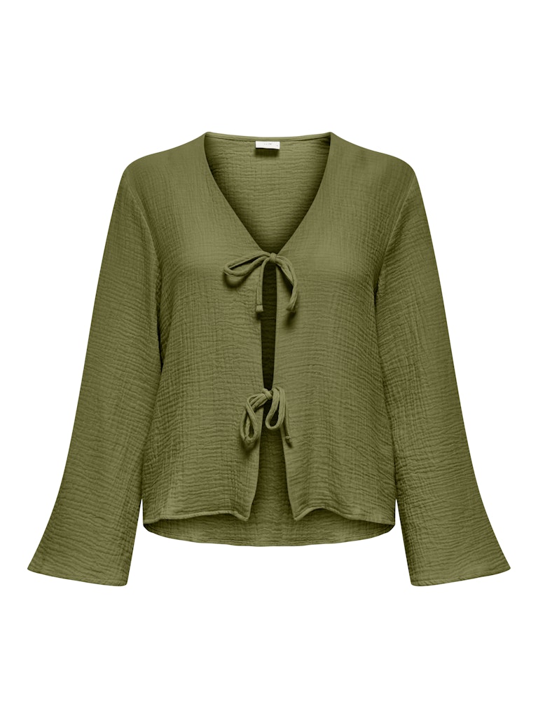 Jdytheis Life L/s Top Wvn Noos - Groen