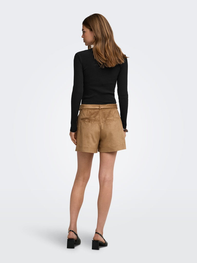 Onlsara Sharai L/s V-neck Top Jrs - Zwart