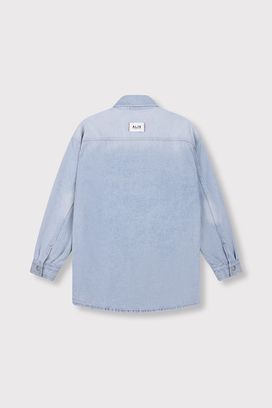 Flowy Denim Dress - Blue Denim
