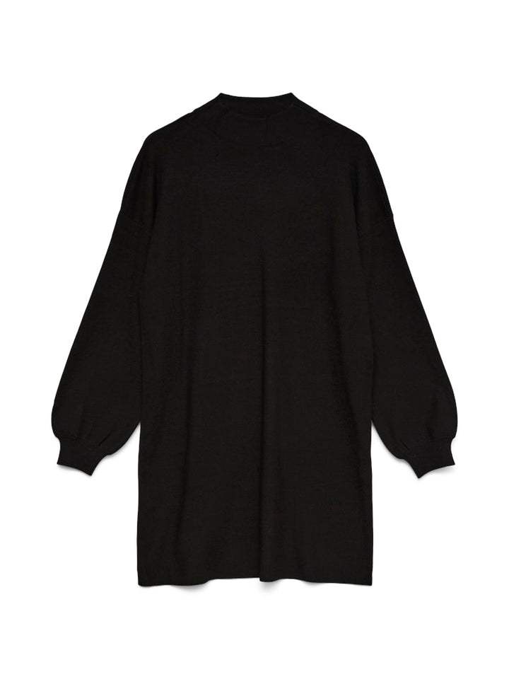 Vmnancy Ls Funnelneck Dress Noos - Zwart