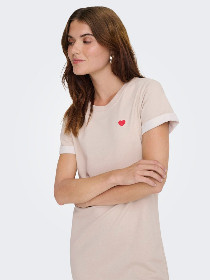 Jdyivy S/s Dress Jrs Noos - Zand