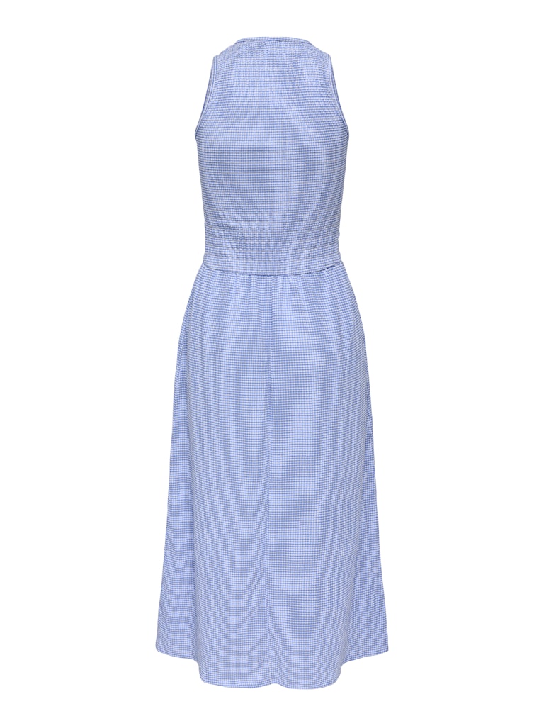Onlcelle Life S/l Smock Dress Jrs - Blauw Dessin