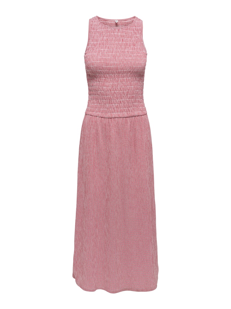 Onlcelle Life S/l Smock Dress Jrs - Rood Dessin