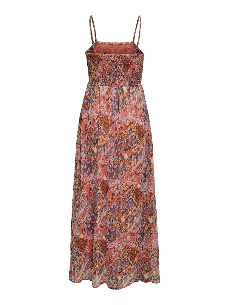 Onlelena Vikki Strap Ank Dress Noos Wvn - Roze Dessin