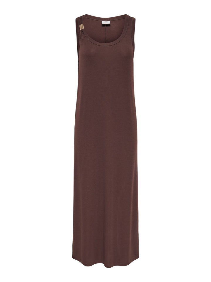 Jdyuffa S/l Long Dress Jrs Exp - Bruin