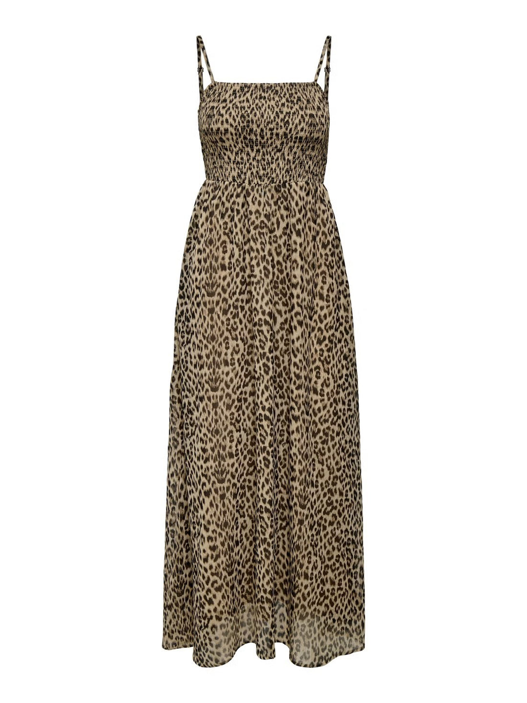 Onlelena Vikki Strap Ank Dress Noos Wvn - Bruin Dessin
