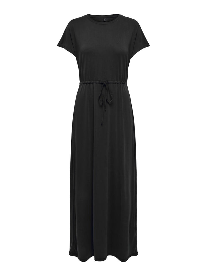 Onlhannah S/s Long Dress Jrs - Zwart