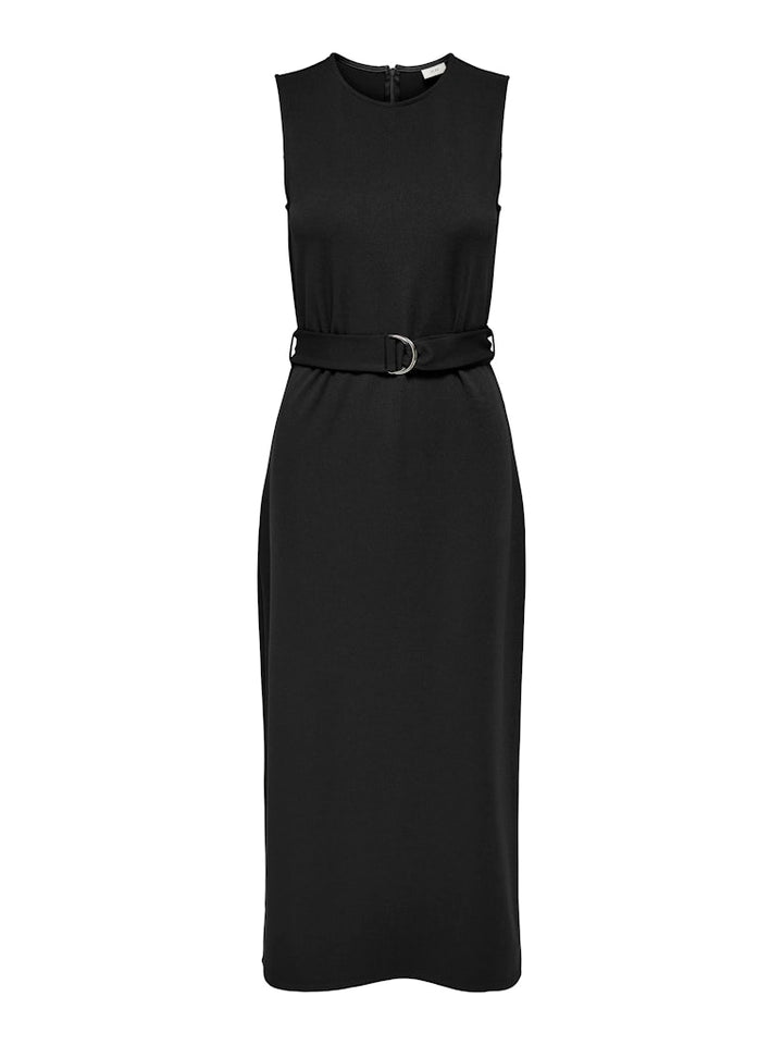 Jdyana S/l Belt Dress Jrs - Zwart