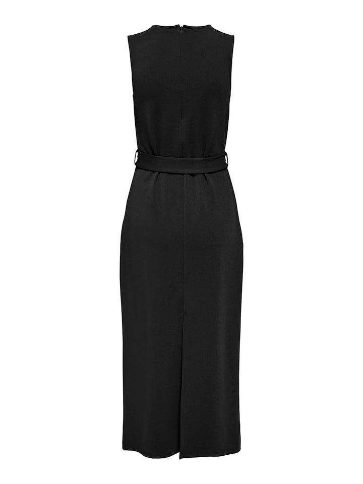 Jdyana S/l Belt Dress Jrs - Zwart