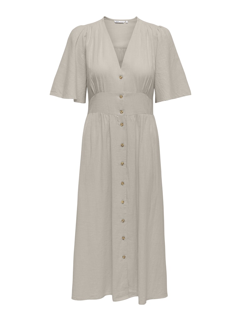 Onltizana 2/4 Midi Dress Wvn Noos - Beige