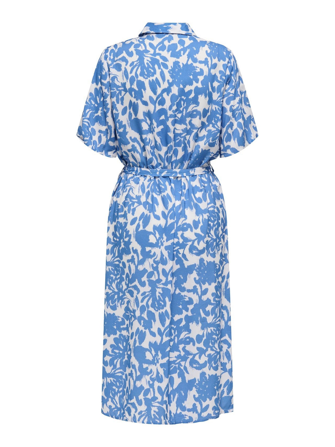 Onlyasmin S/s Shirt Dress Wvn Noos - Blauw Dessin