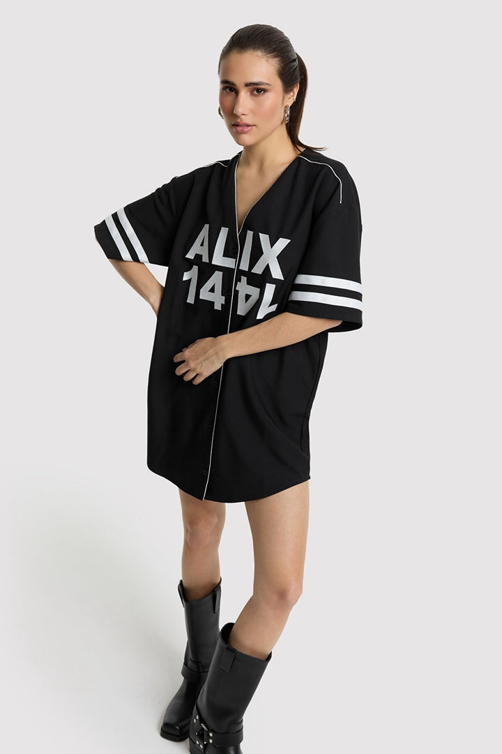 Bassball Dress - Zwart
