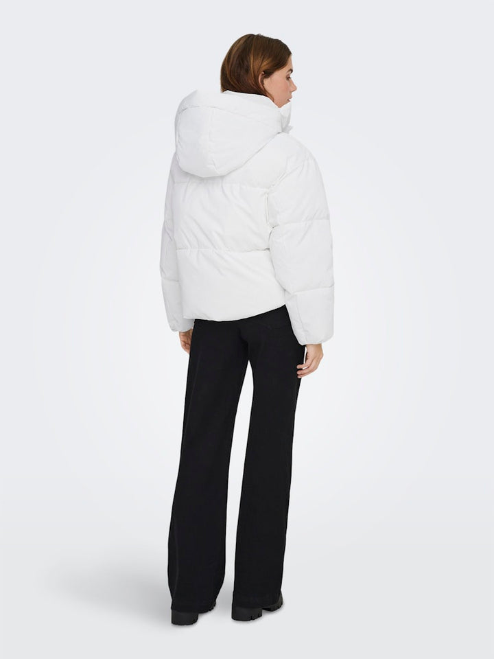 Onldixie Life Puffer Jacket Cc Otw - Wit