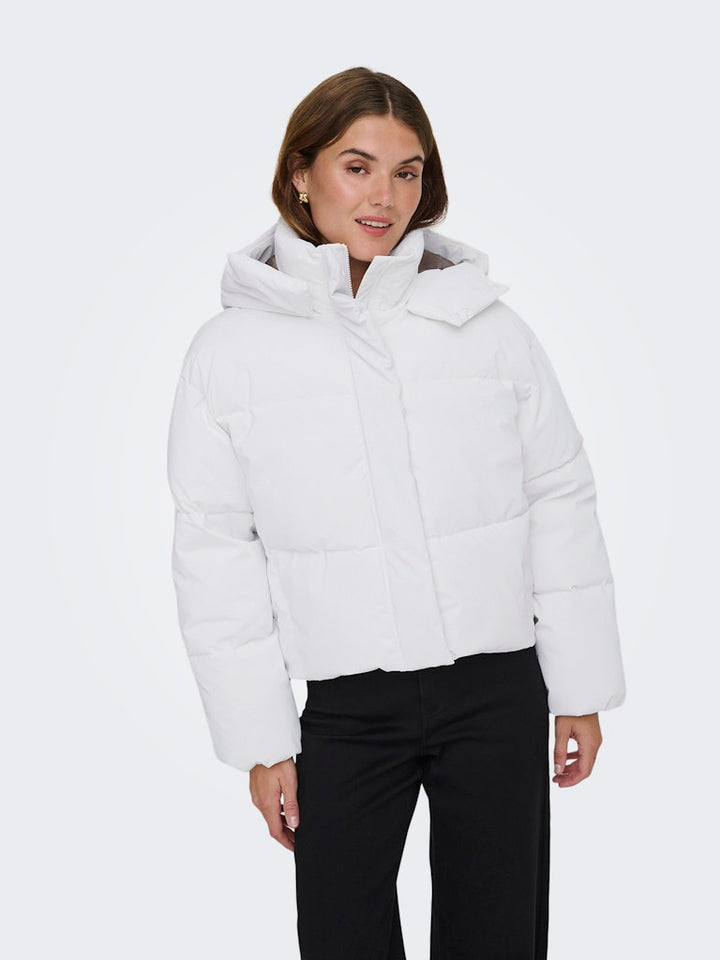 Onldixie Life Puffer Jacket Cc Otw - Wit