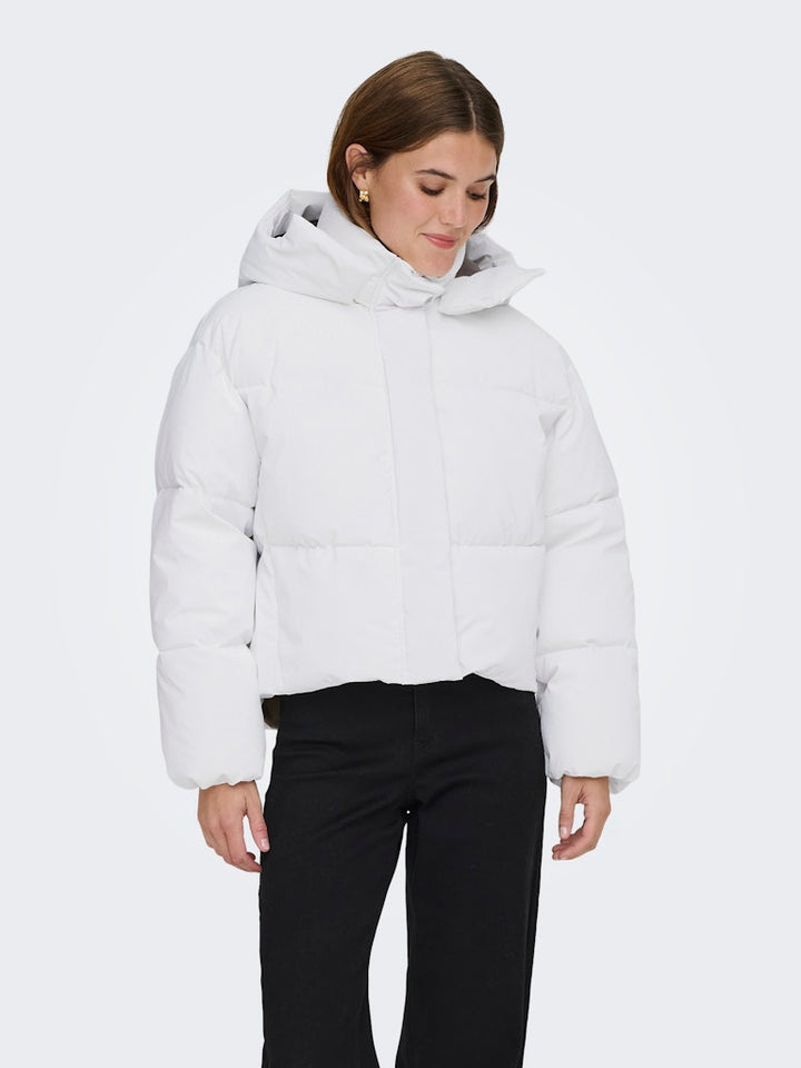 Onldixie Life Puffer Jacket Cc Otw - Wit