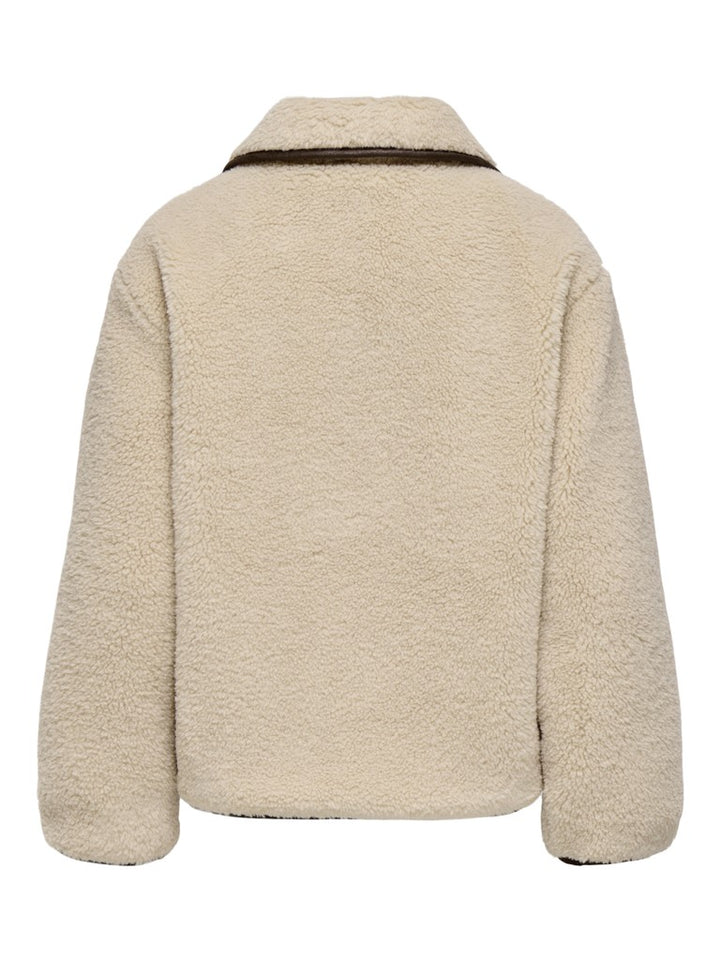 Jdynoella Life Teddy Jacket Otw Noos - Beige