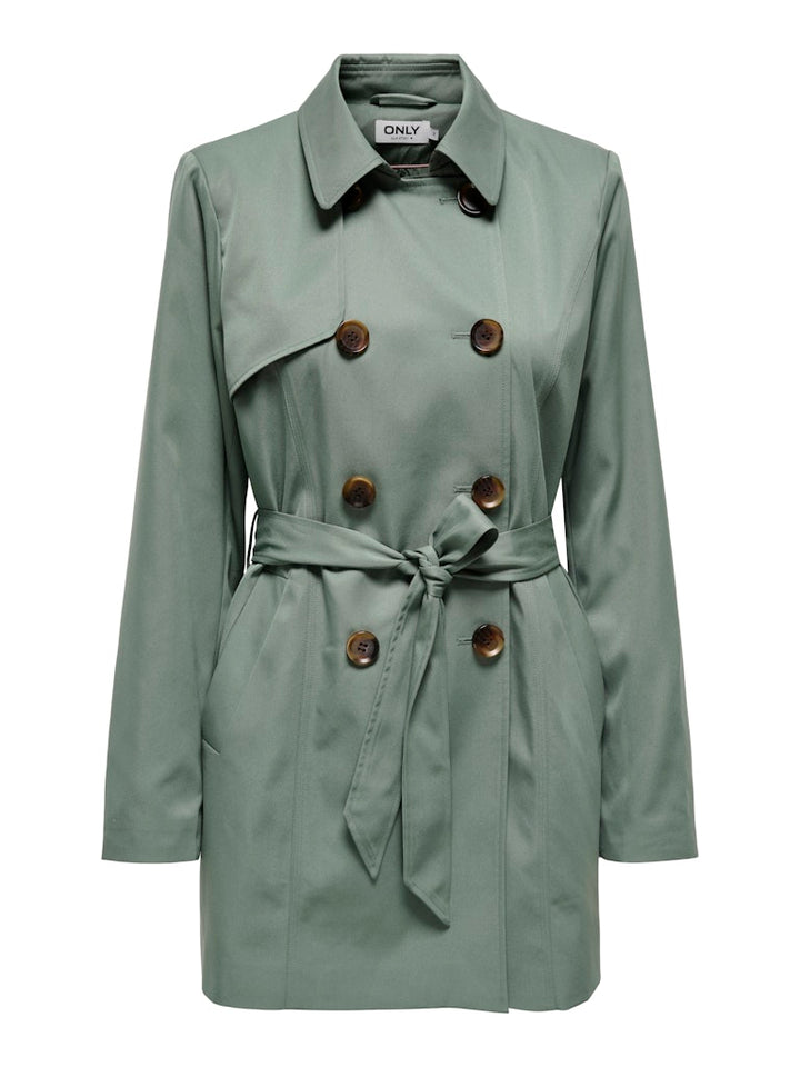Onlvalerie Trenchcoat Otw Noos - Olijf