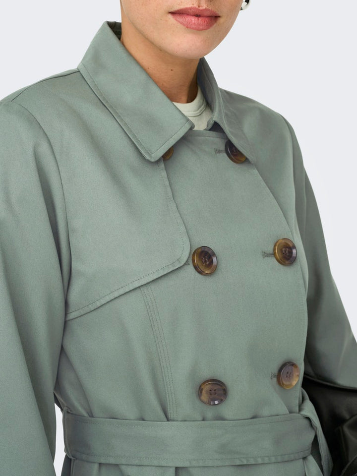 Onlvalerie Trenchcoat Otw Noos - Olijf
