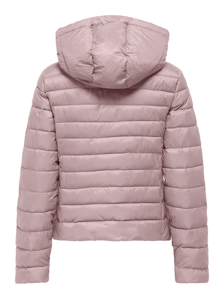 Onltahia Lw Quilted Hood Jkt Noos Otw - Licht Roze