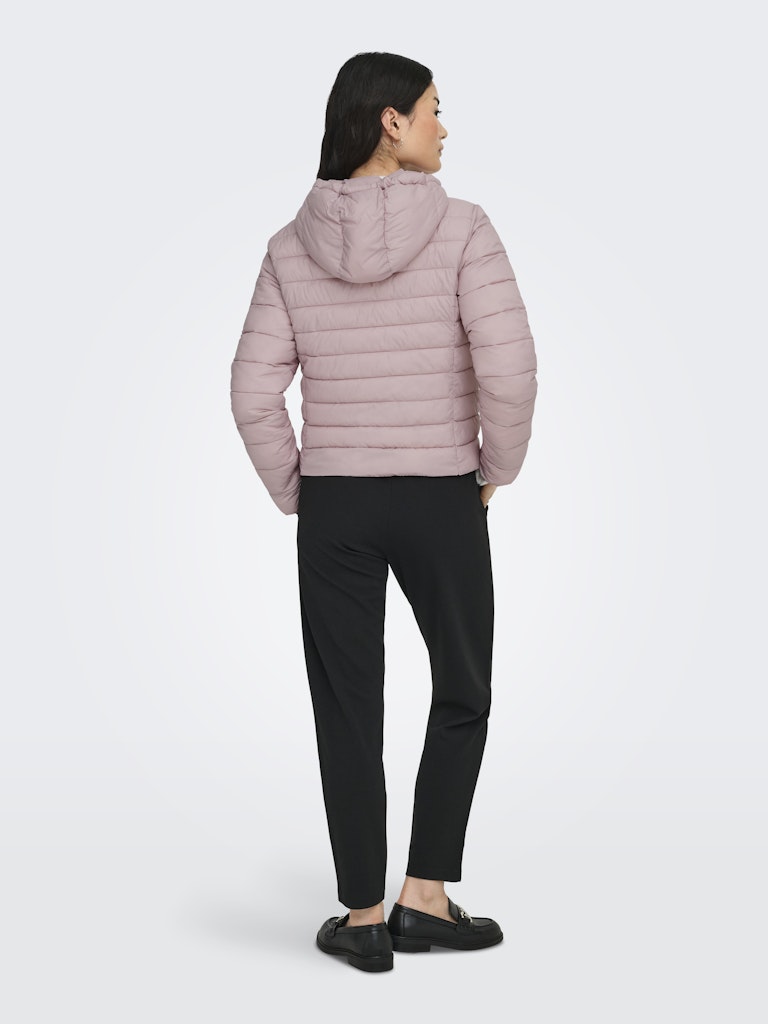 Onltahia Lw Quilted Hood Jkt Noos Otw - Licht Roze
